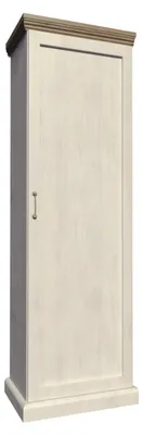 Produktbild von Schmaler Regalschrank 57 cm ELDOR – Nordische Kiefer / Wildeiche