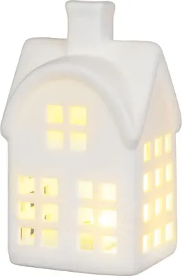 Immagine prodotto di Decorazione natalizia MagicHome, casetta, 8,7 x 7,3 x 15,3 cm