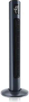 Produktbild von Brandson Turmventilator, 60° oszillierend, Standventilator, GS, mobiler Lüfter, Säulenventilator inkl. Fernbedienung, 96 cm, Ventilator mit 3 Leistungsstufen, dark navy