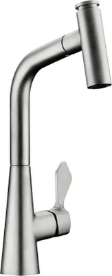 Produktbild von LINEA Umore 2, Spültischarmatur, edelstahlfinish, Hochdruck
