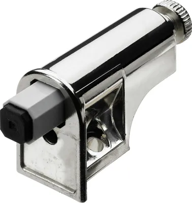 Produktbild von Hettich Anschlag-Türdämpfer zum Anschrauben 60 x 19 x 30 mm aluminium-optik