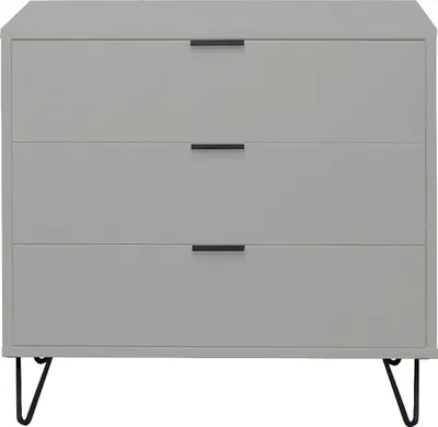 Produktbild von Kommode >Bonnie< in kreidegrau matt lack - 81x80x45cm (BxHxT)