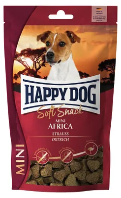 Image de Happy Dog SoftSnack Mini Africa 100 g - 10x100g