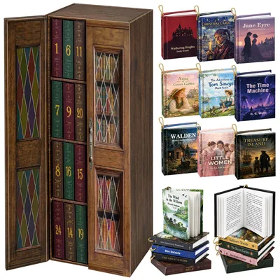 Mini-Buch-Adventskalender 2026 – 24 Weltliteratur-Bücher