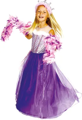 Produktbild von Kostüm Märchen Prinzessin flieder Größe: 128