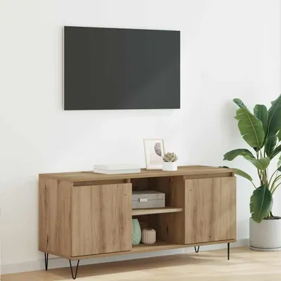 Produktbild von Möbel TV-Schränk 104 x 35 x 50 cm Artisan-Eiche Holzwerkstoff - TV-Schränke &1805