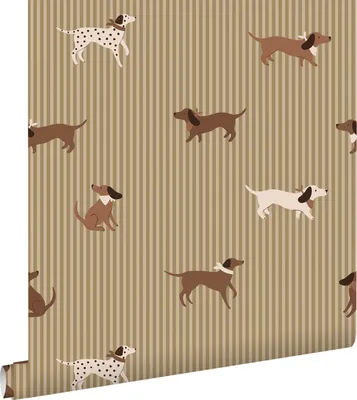 Zdjęcie produktu dla ESTAhome Tapeta psy zielonym 50 x 900 cm