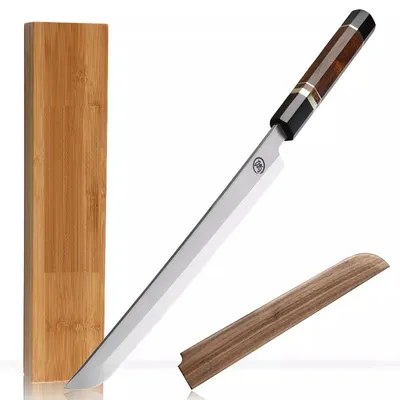 Produktbild von SA-21785 Sushi-Küchenmesser - Braun/Schwarz KP21785