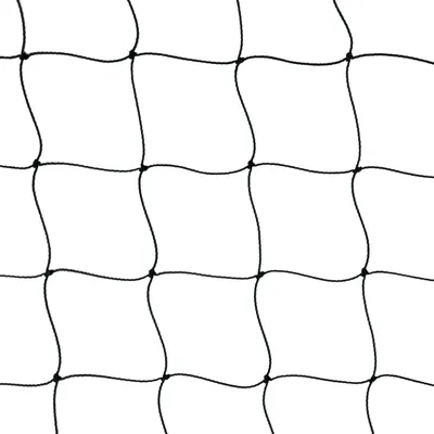 Produktbild von PieloBa Katzenschutznetz Meterware Breite 2 m Länge wählbar Masche 3 cm schwarz Katzennetz Balkonnetz