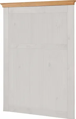 Produktbild von Wandpaneel mit 4 Haken aus weißem Holz