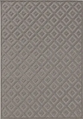 Image de Interiyou tapis Lecce gris clair D1 160x230 cm