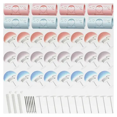 Produktbild von Bettdeckenhalter 24 Stück Bettdeckenbezug Klammer Clips für Bettdecken