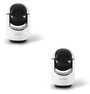 Produktbild von 2er-Set motorisierte HomeCam Prim 2,5 K Avidsen IP-Innenkameras