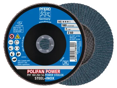 Produktbild von PFERD 67686185, 18 cm, 8500 RPM, 60 g, 10 Stück(e)