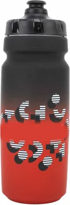 Produktbild von Fahrrad Trinkflasche 750 ml, auslaufsicher & squashbar – leicht & rutschfest für Outdoor Sport, Laufen, schwarz-rot, ideal für unterwegs