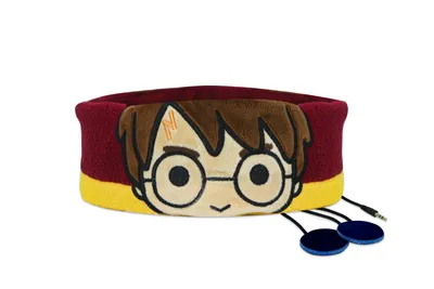 Produktbild von OTL Technologies Harry Potter HP0803, Kabelgebunden, 20 - 20000 Hz, Musik, 50 g, Kopfhörer, Braun, Rot, Gelb