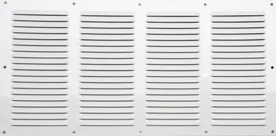 Produktbild von Lüftungsgitter aus lackiertem Aluminium, L.20 x B.40 cm