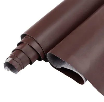 PU-Leder Buchbinde-Tuch, 30x137 cm, bräunlich, für Buchreparatur