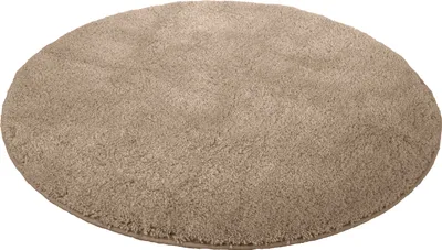 Produktbild von Mikrofaser-Badematte 90 cm rund,  Hellbraun 90cm