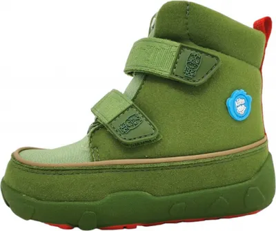Immagine prodotto di Stivali da trekking Affenzahn, modello Chamude Comty, scarpe da ginnastica leggere, colore verde