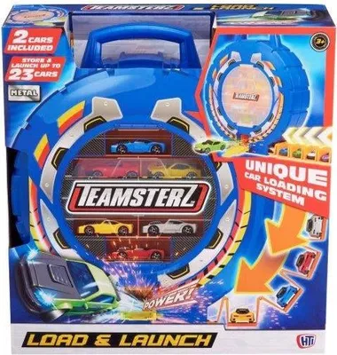 Immagine prodotto di Caricamento e lancio del playset Teamsterz Garage