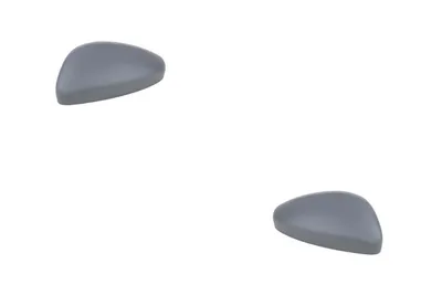 Produktbild von Spiegelkappe passend für Peugeot 208 03/12- Set Links und Rechts 1607512980 1607513080 Johns