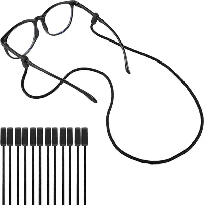Produktbild von Brillenband,6 Stück Universal-Brillenbandhalter Ohne Schwanz Silikon Brillenkette Sonnenbrillenhalter Brillenschnur Band für Sport Sonnenbrillen Brille zum Umhängen Herren Damen