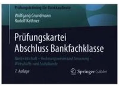 Immagine prodotto di Prüfungskartei Abschluss Bankfachklasse