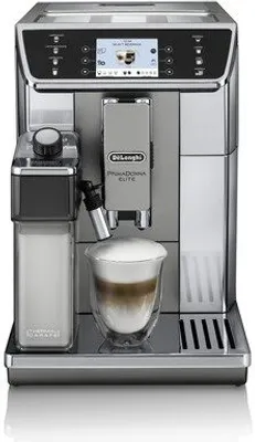 Obrázok produktu pre De Longhi PrimaDonna Elite ECAM 650.55.MS - Kombinovaný kávovar - 2 litre - Zrnková káva - Mletá káva