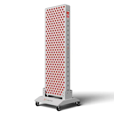 Productafbeelding van LIROMA® PrimeFORCE Elite Rood Licht Therapie Paneel 92 cm – Red Light Therapy – Infraroodlamp – Rode Lamp voor Spieren – 288 LED's – Statief