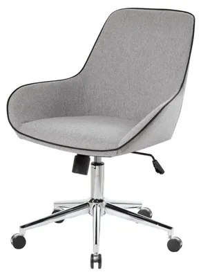 Produktbild von Bürostuhl Dcampan, Arbeitsstuhl mit Rollen, Ergonomischer Bürositz, 66x59h98 cm, Grau