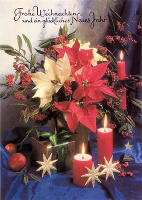 Produktbild von Weihnachten - Glückwunschkarte im Format 11,5 x 17 cm mit