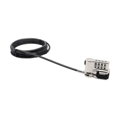Obrázek produktu pro DICOTA D31742, 2 m, Kombinační zámek, Stříbrná