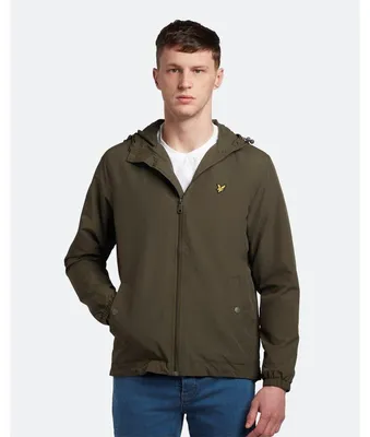 Produktbild von Lyle & Scott - Jacke für Herren, mit Kapuze, Wasserbeständig GT10174 (XXL) (Oliv)
