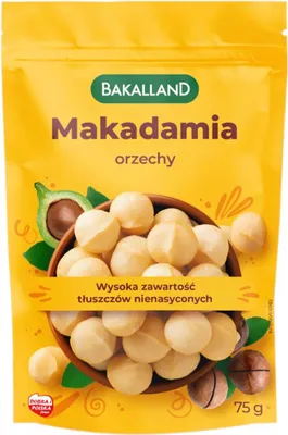 Obrázek produktu pro Orzechy makadamia Bakaland 75 g