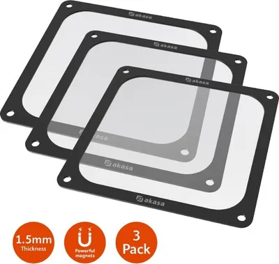 Obrázek produktu pro AKASA 120mm Strong Magnetic PC Fan Filter
