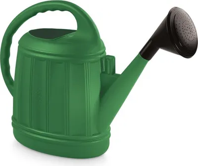 Produktbild von Hega Hogar Gieskanne - grun - Kunststoff - mit Besenkopf - 12 Liter