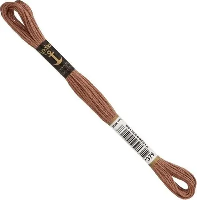 Zdjęcie produktu dla Anchor Stranded Bawełna 00379 8 m Przędza do haftu