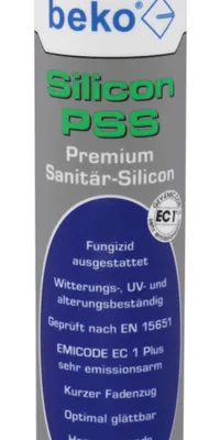 Produktbild von beko Silicon PSS 310 ml fugengrau Premium-Sanitär-Silikon 225 100 80