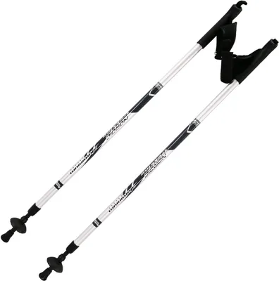 Image de Best Sporting Bâtons de trekking aluminium réglables de 84 à 140 cm