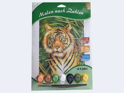Produktbild von MAMMUT Malen nach Zahlen Motiv Tiger 105020