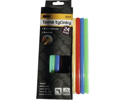 Produktbild von Tavné tyčinky 11 x 200 mm, 24 ks