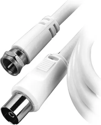 Produktbild von ViVanco™STC FB30-N, 3 m, F M, coax FM, Weiß