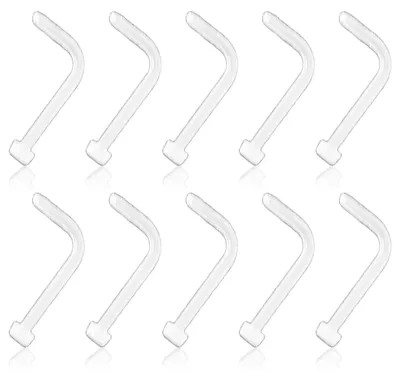 Produktbild von 10 Stück L-förmige Nasenringe