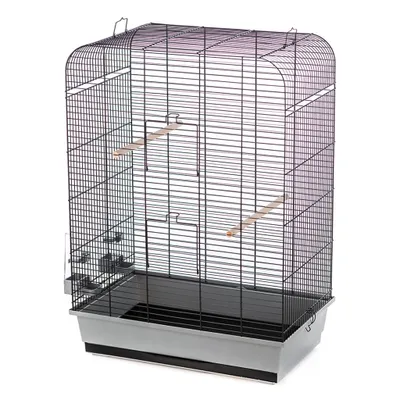Image de Cage pour oiseaux Duvo+ Nina, gris/noir