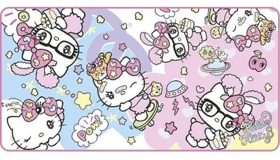Produktbild von Konix Hello Kitty XXL Mousepad 46 x 90 cm