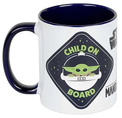 Produktbild von Star Wars - Keramikbecher im Geschenkkarton 300 ml (The Mandalorian Baby Yoda)
