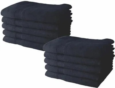 Obrázek produktu pro Set 10 prosoape baie Today Nautiko, 100% bumbac, albastru marin, 50x90cm