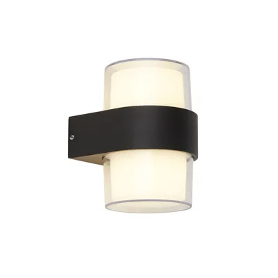 Immagine prodotto di applique da esterno a 2 luci LED IP44 6W 3000K bianco caldo