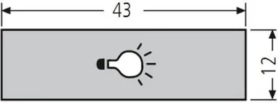 Produktbild von RENZ Lippert Lichttastereinlage 97-9-87023